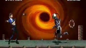 Mortal Kombat 3 (SNES) Secret fights with Smoke and Noob Saibot