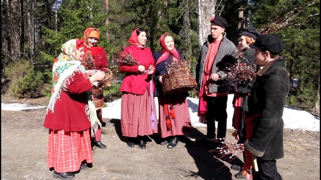 Канун Вербного воскресенья: Лазарева суббота в северной деревне