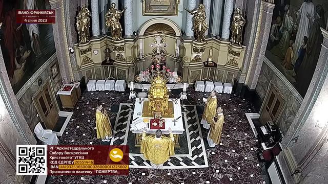 08:00 | БОЖЕСТВЕННА ЛІТУРГІЯ 4.01.2023 Івано-Франківськ УГКЦ смотреть онлайн