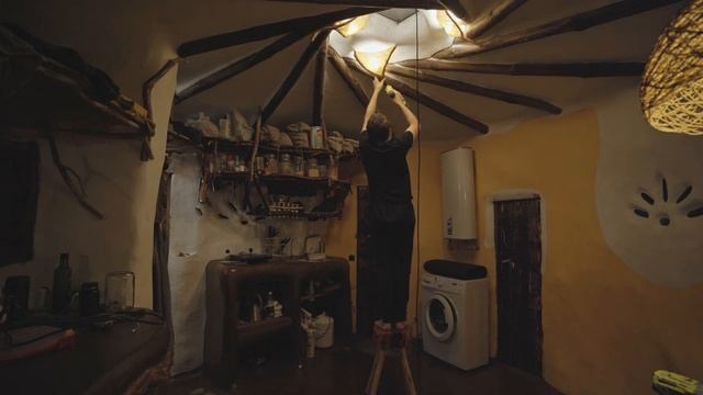 Создаём уют в доме из самана: освещение для рустикального интерьера смотреть онлайн