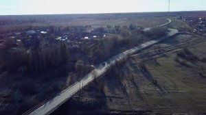 Полет. село Новые горки, Лежневский р-н, р. Уводь