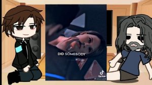 Реакция Коннора и Хэнка на тт..Detroit become human(gacha life/Capcut)