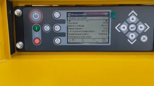 Дизельный компрессор Atlas Copco XAVS 500 - обзор, запуск