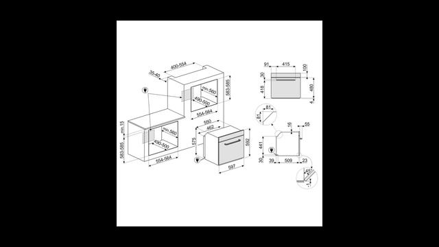 Электрический духовой шкаф SMEG смотреть онлайн