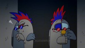 Among us animation Rodamrix 1/2 part meme (4 part)