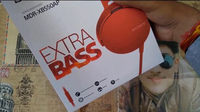 Sony Extra Bass MDR-XB550AP On-Ear Headphones with Mic ! смотреть онлайн