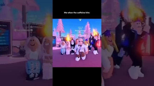 Me when the caffeine hits #roblox #robloxmemes #robloxfunny #robloxfunnymoments.mp4