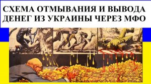 КАК ЧЕРЕЗ МФО ВЫВОДЯТ МИЛЛИАРДЫ ИЗ УКРАИНЫ