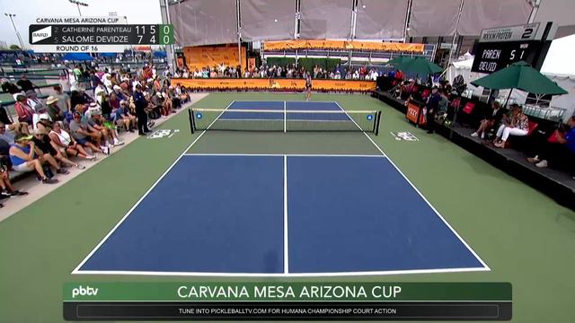 Catherine Parenteau vs Salome Devidze at the Carvana Mesa Arizona Open смотреть онлайн
