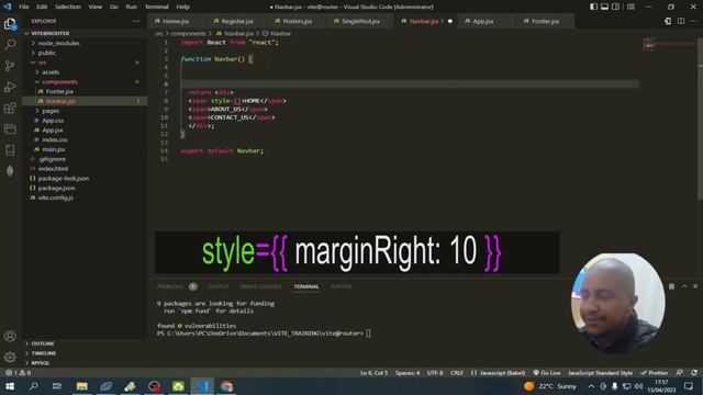 VITE REACT ROUTER DOM TUTORIAL