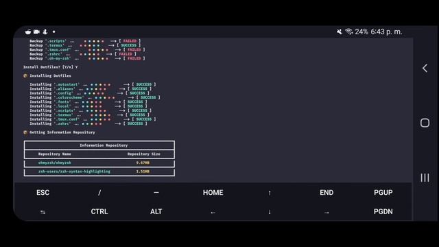 PERSONALIZANDO el entorno de TERMUX | repositorio #1 | sin root смотреть онлайн
