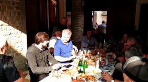 Даргинская песня под гармошку. Живой голос.