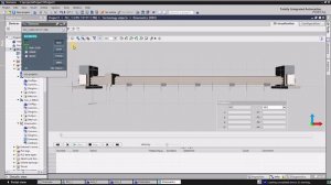 Настройка виртуальной оси для тестирования системы управления движением в Tia-Portal.