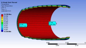 Урок 7. Моделирование конвективного теплообмена трубы в Ansys Thermal