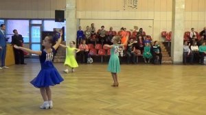 Соревнование в ККЗ Орион 25.12.16 Н-5 Медл. вальс Квикстеп Самба
