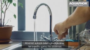 Mīkstinātāja AQUAPHOR S550, S550 P1 uzstādīšana