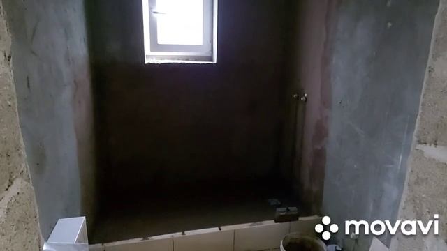Подготовка стен перед укладкой кафеля в санузле.