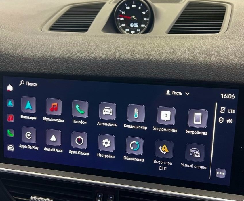 Mедиа-система PORSCHE PCM 6.0 Full SCREEN PORSCHE-UPGRADE.RU