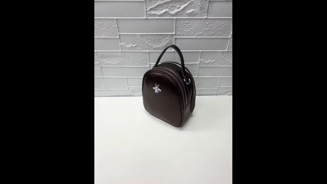 ЖЕНСКИЙ РЮКЗАК СУМКА ИЗ НАТУРАЛЬНОЙ КОЖИ смотреть онлайн