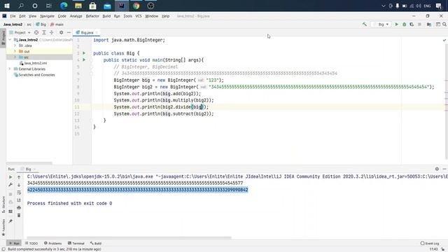 Java урок - 8.4 BigInteger и BigDecimal
