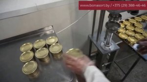 Машины для закатки жестяных и стеклянных банок в консервной промышленности