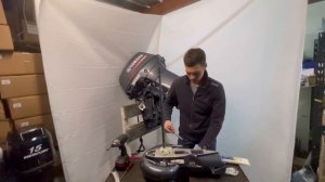 Как установить водомет на Yamaha 60FETOL