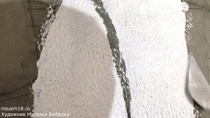 Фон из цементной шпаклевки Урок 3 | художник Наталья Боброва