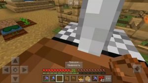 у меня появилась лошадка в Minecraft