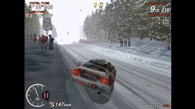 Sega Rally 2 Championship II Game Arcade Rally Jaman Baheula