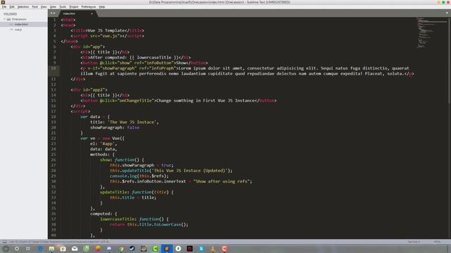 Ep05 | #06 | Lấy thông tin của một Object bằng refs trong Vue.js - RHP Team