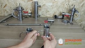 Узлы отбора по жидкости без резьбы на 1.5 и 2.0 дюйма