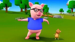 Голова Плечо Колени и пальцы ног | потешки для детей | Head Shoulders