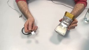 Емкостной датчик уровня жидкости