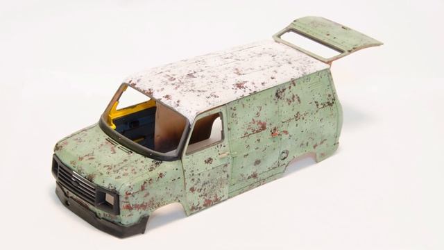 001 - Abertura e Ford Transit MKII Italeri - Parte 1 смотреть онлайн