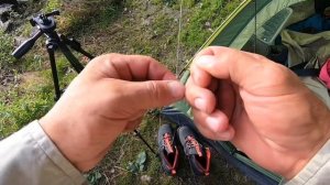 Мой рабочий узел для соединение подлеска к шнуру