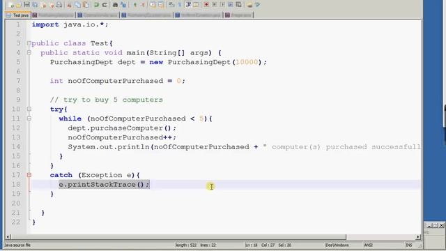 excep7 writing your own exception classes смотреть онлайн