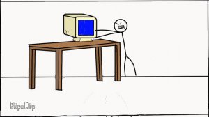 Какда компьютер сломался