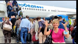 Отлёт из Шарм-Эль-Шейха в Москву (06.03.2022г.)