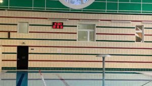 Бассейн в пансионате Союз-Газпром. Подмосковье.январь 2023