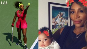 Большой теннис Серена Уильямс - звезды тенниса с детьми Serena  Williams  baby /ТеннисВИП