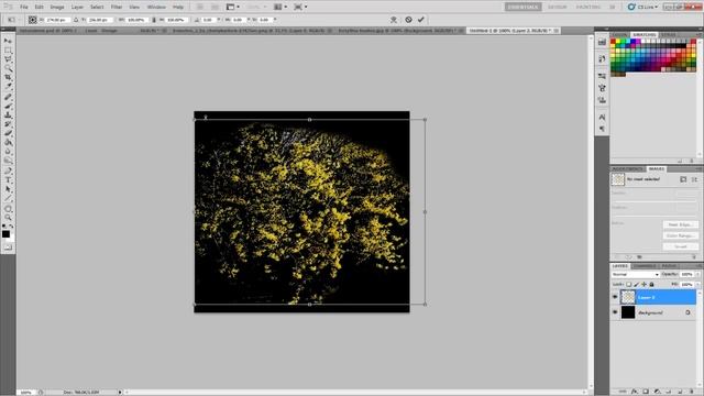 Photoshop Tutorial #7 [ Foliage Textures ] смотреть онлайн