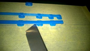 Печать моста hesine 3d printer (китайская prusa i3)