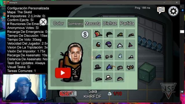 Mascota de Twitch + Mascara Exclusiva + Mascota de Yotube de Among Us Gratis!!!🤯🤠👾 смотреть онлайн