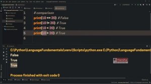 #07 Comparison Operators | Python Tutorial for Beginners