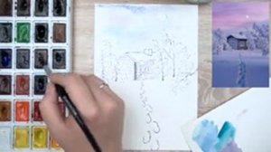 Пейзаж - урок 1