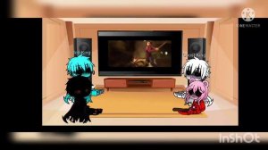 Majestic Crystal Crew Reacts To The FNAF Song "Salvaged Rage"