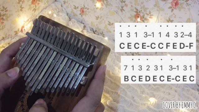 Hedwig’s Theme [Harry Potter Theme] | Easy Kalimba Tutorial with Tabs смотреть онлайн