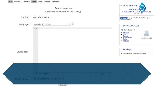 Codeforces Tutorial