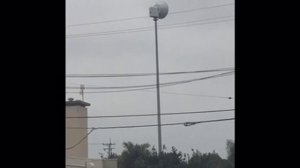American signal T-128 siren test. Huntington Beach CA siren system
