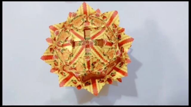摺大蓮花+下座的作品,Origami lotus, ดอกบัวพับ,折り紙ハス,종이 접기 연꽃,Оригами лотос,敬神摺紙,手工, Hoa sen Origami, Lotus en